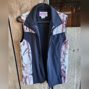 Black and Brown Camo Vest